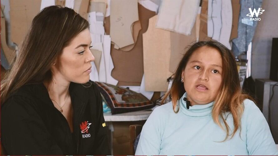 El taller de confección después de la guerra. Foto: W Radio