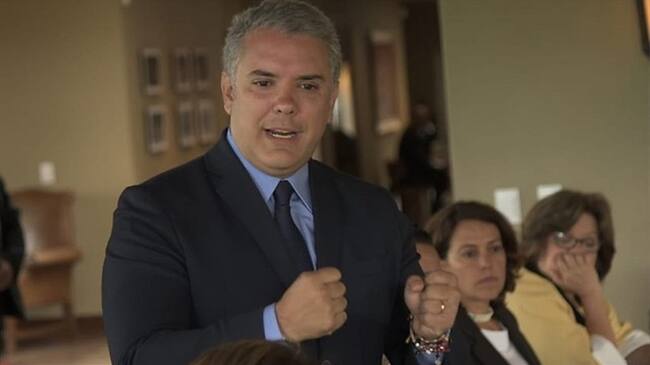 El Presidente Iván Duque. Foto: Colprensa
