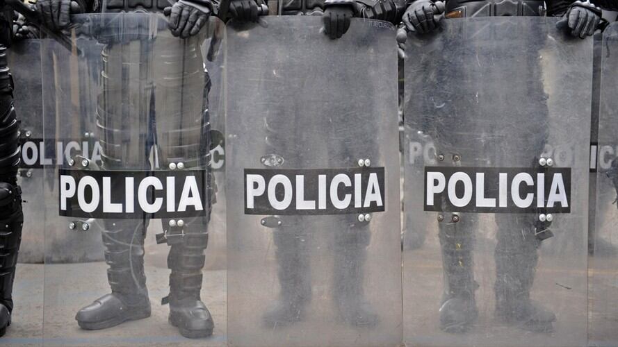 En la ciudad de Popayán se registraron fuertes disturbios en la noche de este domingo, protagonizados por sujetos encapuchados. Foto: Getty Images
