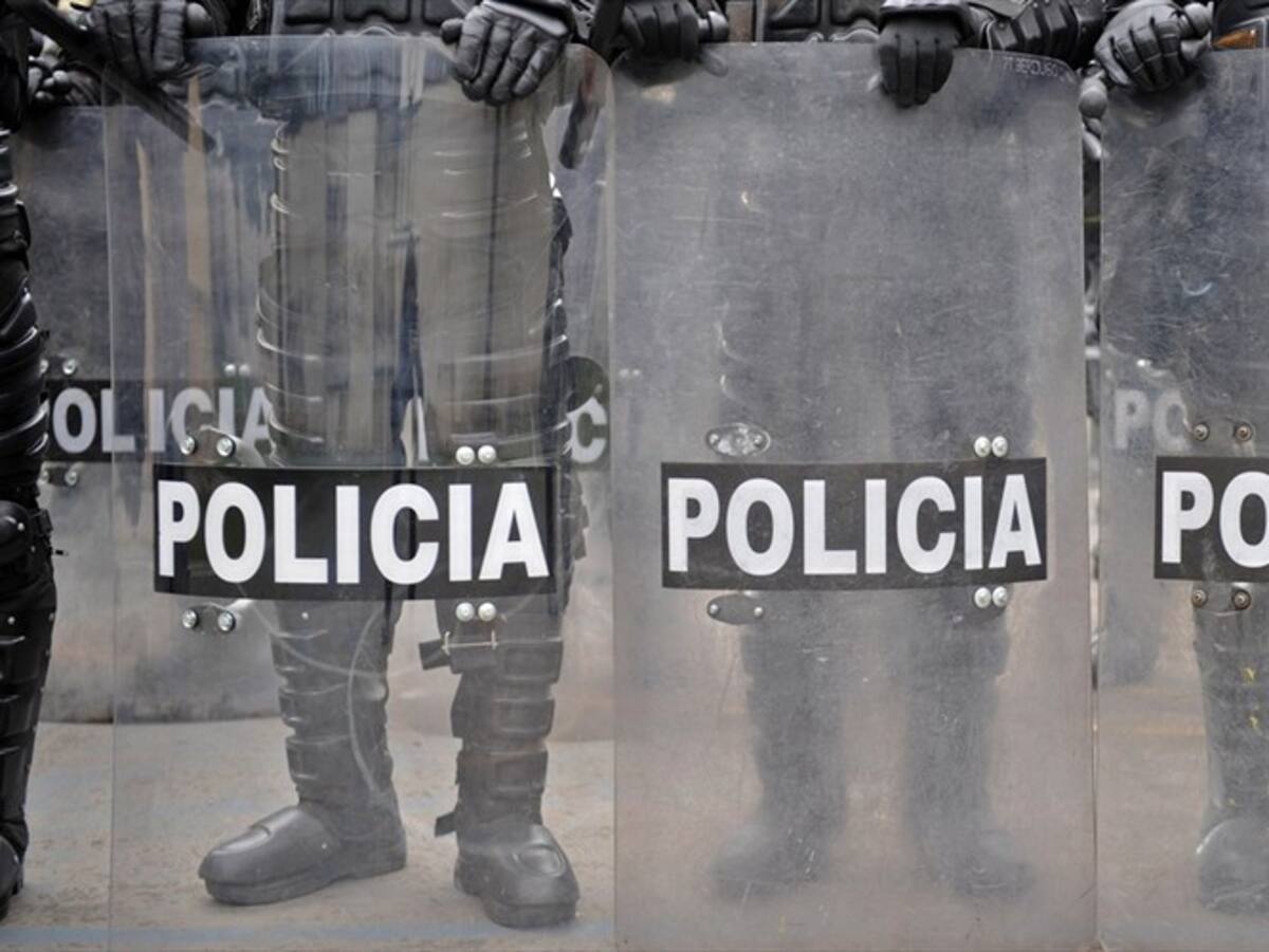 Disturbios entre encapuchados y Esmad en Popayán