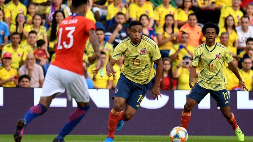 En la lista de los 32 jugadores se encuentran Muriel y Cuadrado . Foto: Colprensa