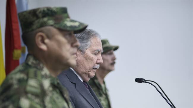 El Ministro de Defensa aseguró que los refuerzos sí fueron enviados a la zona y detalló que cuatro pelotones adicionales llegaron a Suárez. Foto: Colprensa