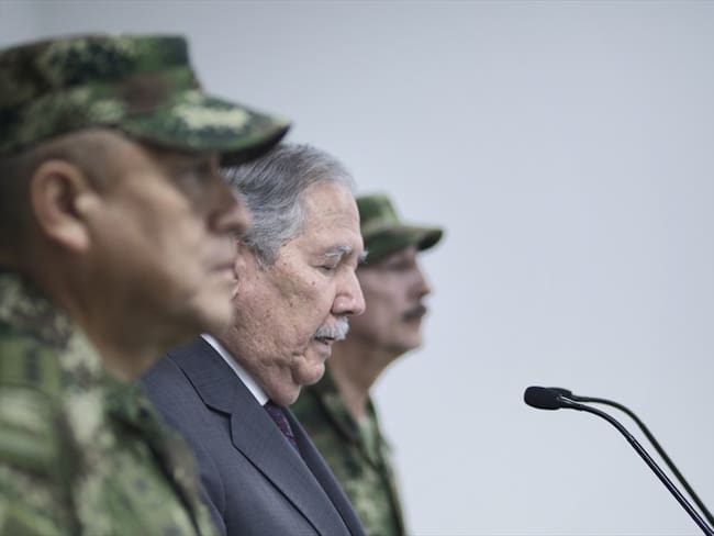 El Ministro de Defensa aseguró que los refuerzos sí fueron enviados a la zona y detalló que cuatro pelotones adicionales llegaron a Suárez. Foto: Colprensa