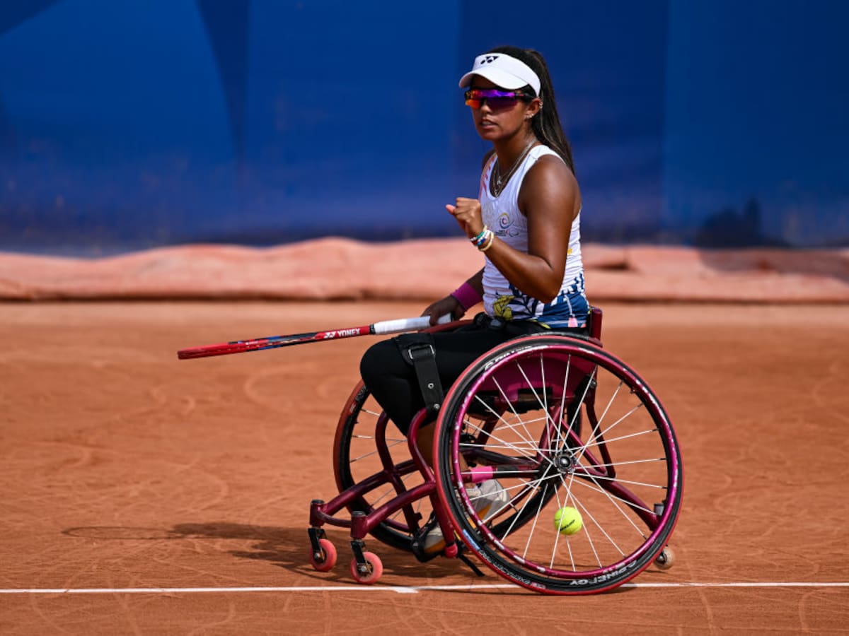 Angélica Bernal clasificó a cuartos de final frente a Saki Takamuro en Paralímpicos 2024