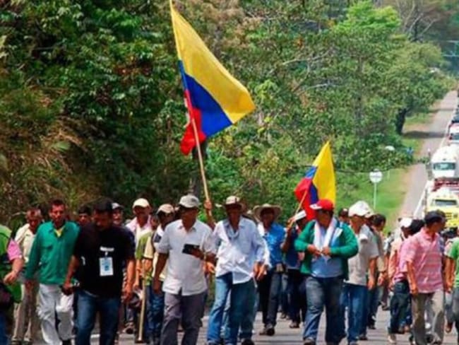 Paro de comunidades indígenas y afro de Risaralda / Foto: Colprensa