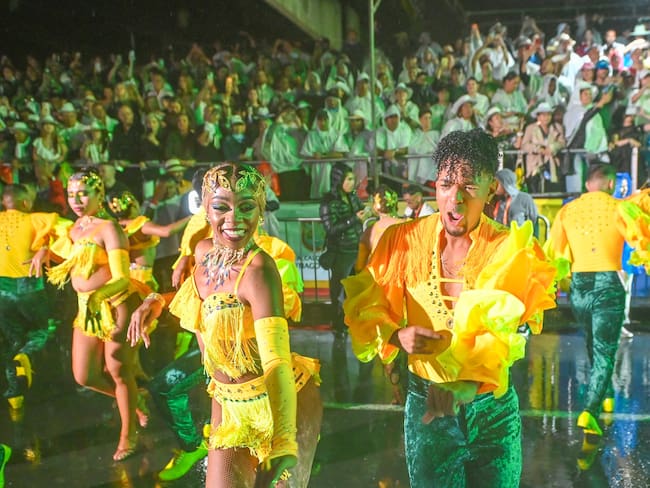 Más de 2.000 artistas hicieron parte del Salsódromo. Foto: Alcaldía de Cali.