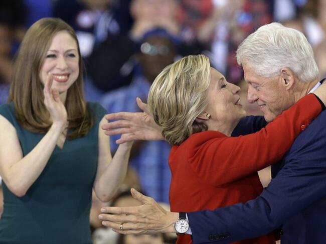 Bill y Hillary Clinton. Foto: Associated Press - AP