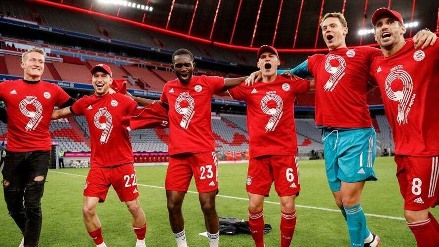 Bayern Munich campeón en Alemania por novena vez consecutiva . Foto: Getty Images