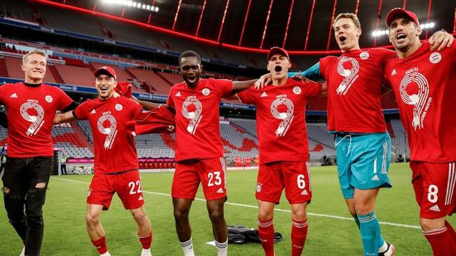 Bayern Munich campeón en Alemania por novena vez consecutiva . Foto: Getty Images