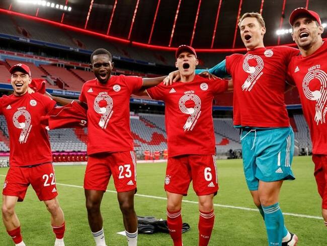 Bayern Munich campeón en Alemania por novena vez consecutiva . Foto: Getty Images