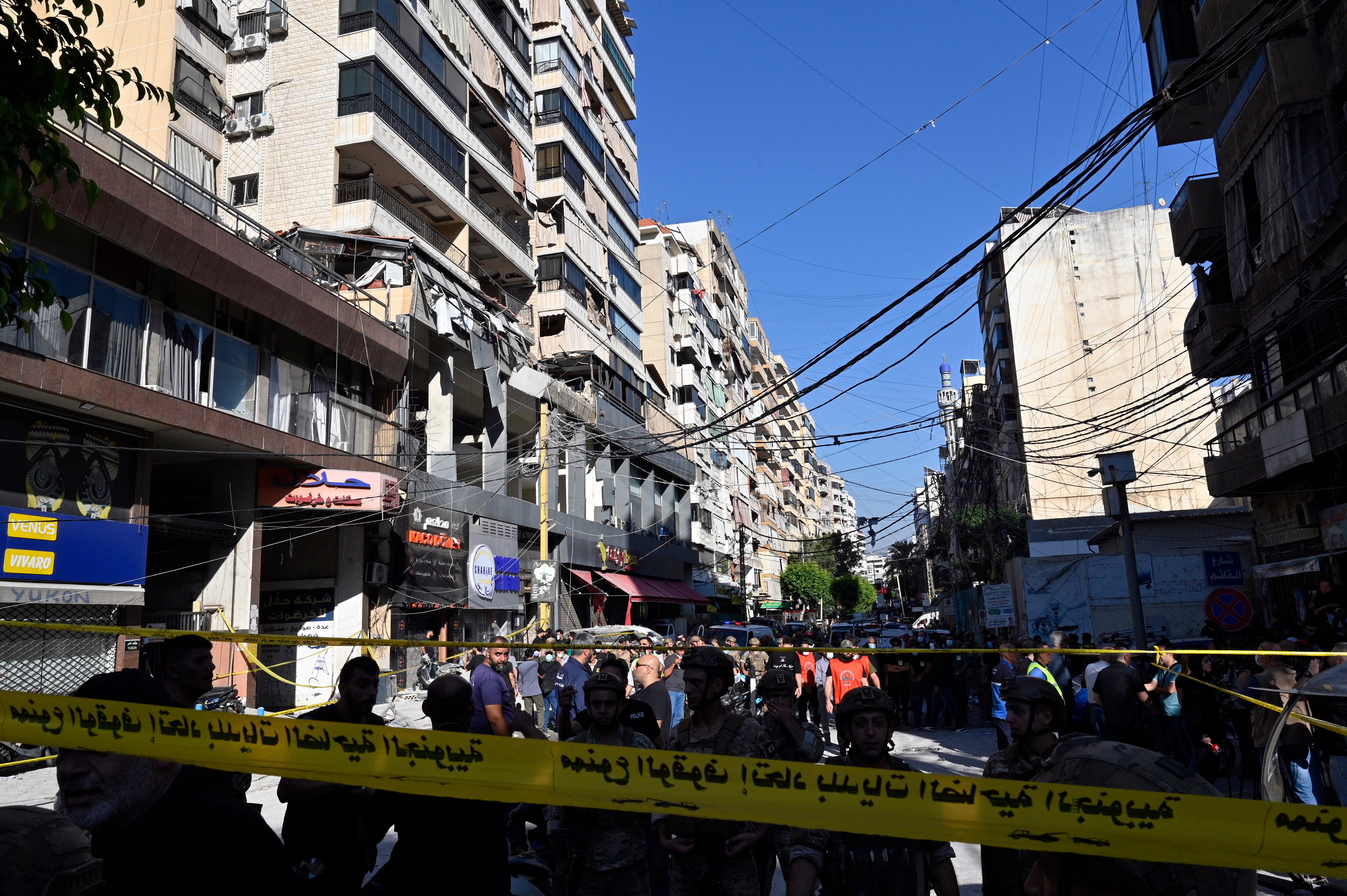 Ataques israelís en Beirut. I Foto: EFE/EPA/WAEL HAMZEH.