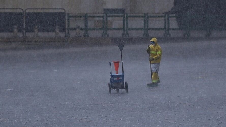 Emergencia por lluvias en Bogotá. Foto: Colprensa