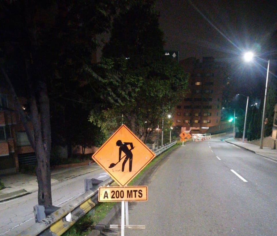 Hasta finales del mes de marzo, se cerrarán los carriles oriental y occidental de la avenida Circunvalar con calle 85