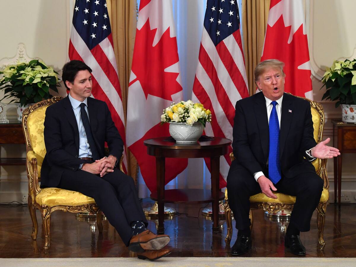 Trump habló con Trudeau tras el anuncio de aranceles entre México, EE.UU. y Canadá