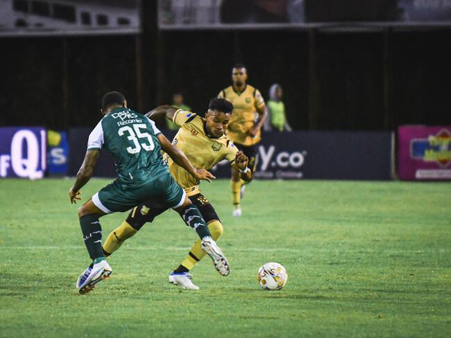Duelo de Liga entre Águilas Doradas y Deportivo Cali. (Fotógrafo: David Jaramillo)