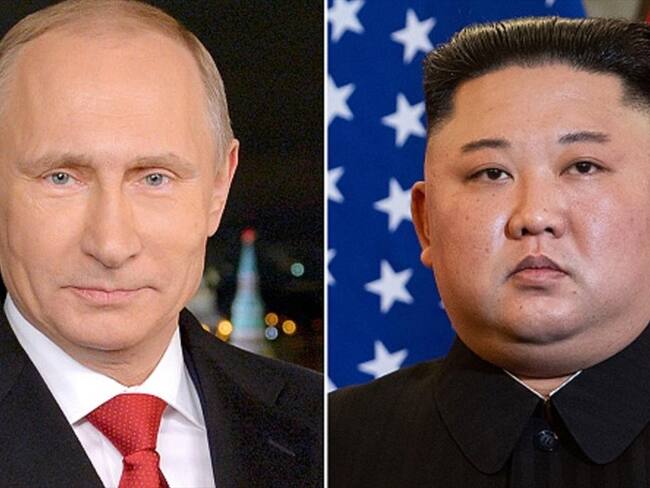 Vladimir Putin - Kim Jong un. Foto: Getty Images