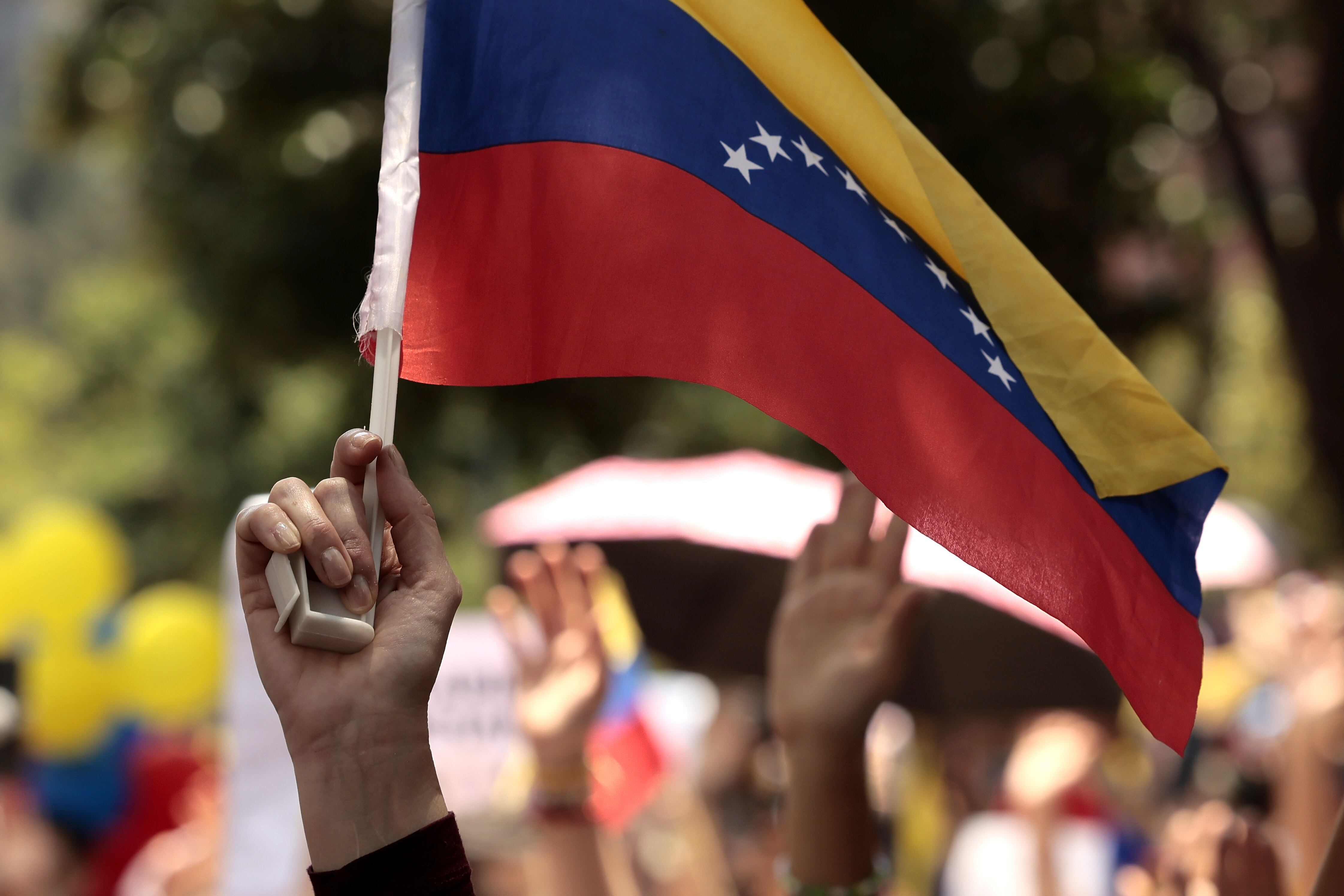 Bandera de Venezuela. Foto: EFE.