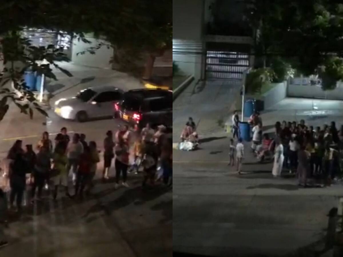 ‘Cacerolazo’ a las afueras de la residencia del alcalde de Barranquilla