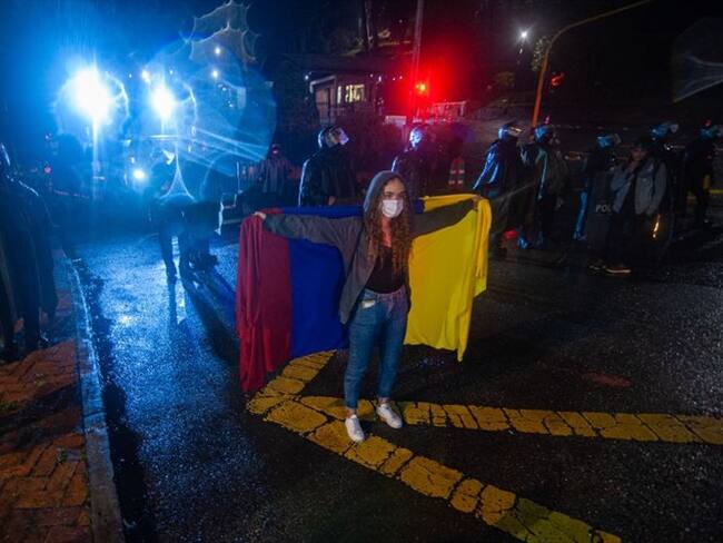 Se entregó un nuevo informe a la Corte Penal Internacional sobre violaciones y presuntas violaciones a los derechos humanos durante las manifestaciones. Foto: Getty Images / SEBASTIÁN BARROS
