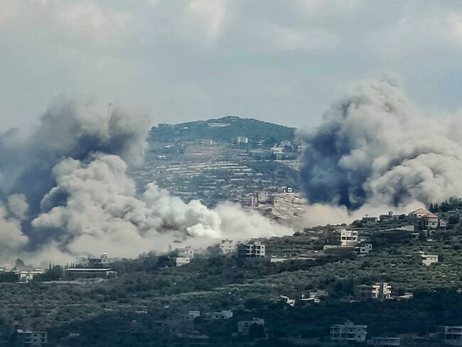 Ataques israelíes en el Líbano. I Foto: KAWNAT HAJU/AFP via Getty Images.