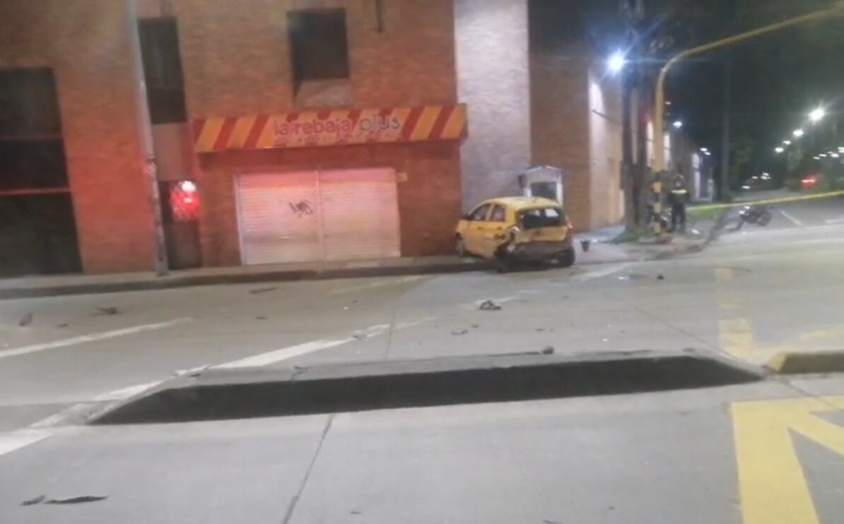 Accidente en Bogotá este 9 de julio.