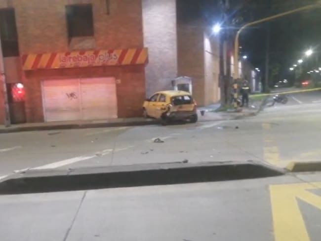Accidente en Bogotá este 9 de julio.