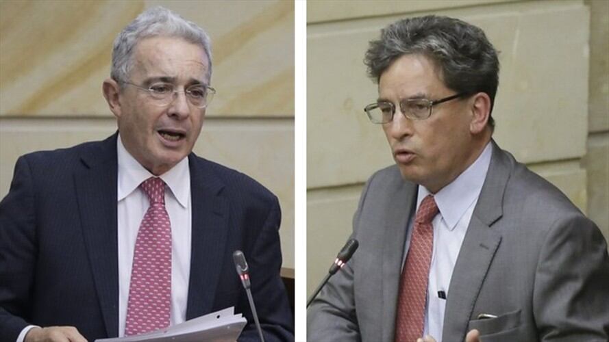 El ex presidente Álvaro Uribe le ha pedido al Ministro de Hacienda, Alberto Carrasquilla que busque alternativas a la propuesta. Foto: Colprensa