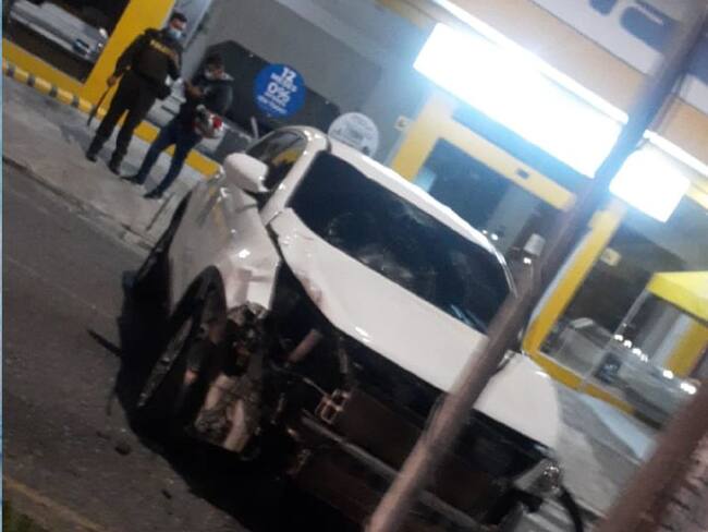 accidente/suministrada