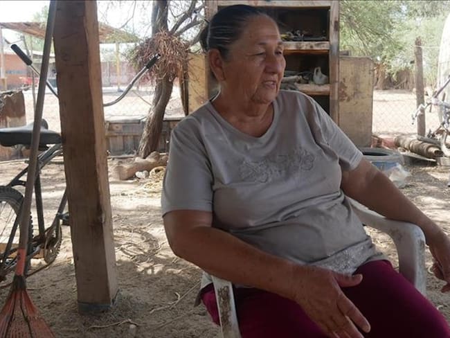 Hilda Hurtado, lideresa de la etnia Cucapá, en su casa del Valle de Mexicali, Baja California. Foto: Agencia Anadolu