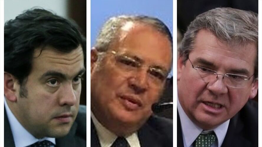 Rodrigo Lara, Iván Name y Germán Varón . Foto: Colprensa