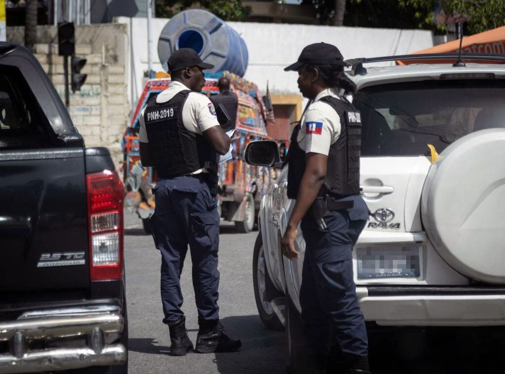Policía Nacional Haitiana. Foto: Jose A. Iglesias/El Nuevo Herald/Tribune News Service via Getty Images