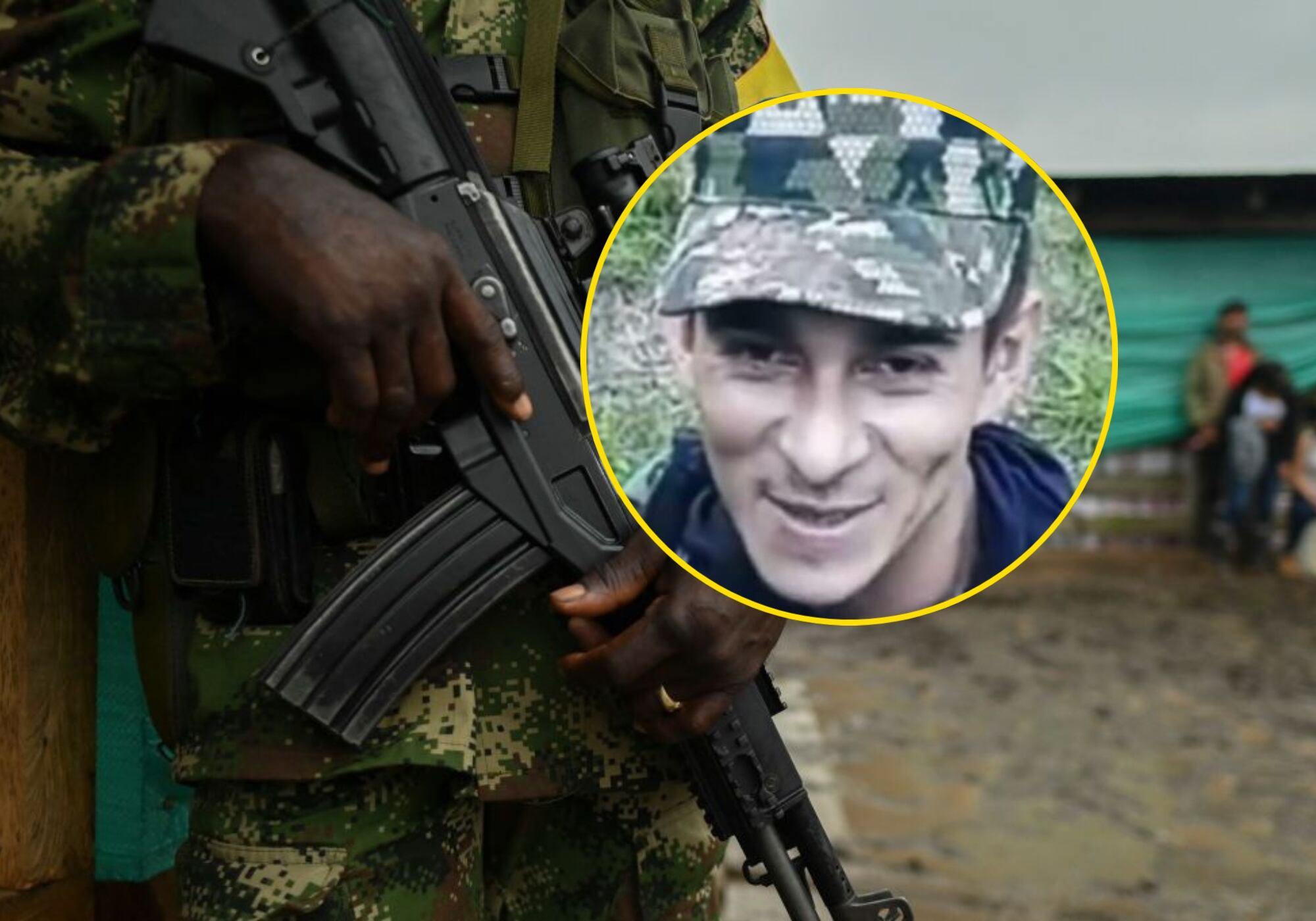 Disidencias Farc, alias 'Gaby'. Foto: Getty Images / Captura de pantalla