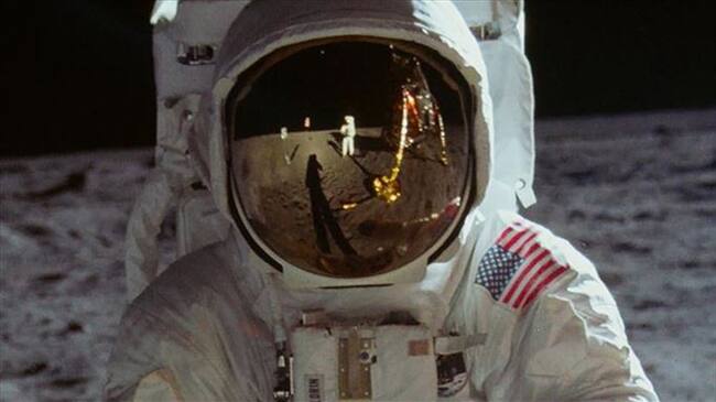 En julio de 1969 tres hombres, Neil A. Armstrong, Edwin E. Aldrin Jr. y Michael Collins, fueron los primeros humanos en aterrizar en la luna. Foto: Piece of Magic Entertainment- Handout Agencia Anadolu