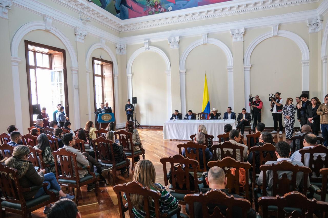Radicación proyectos de ley para formalizar autonomía de las regiones. Foto: Cortesía.