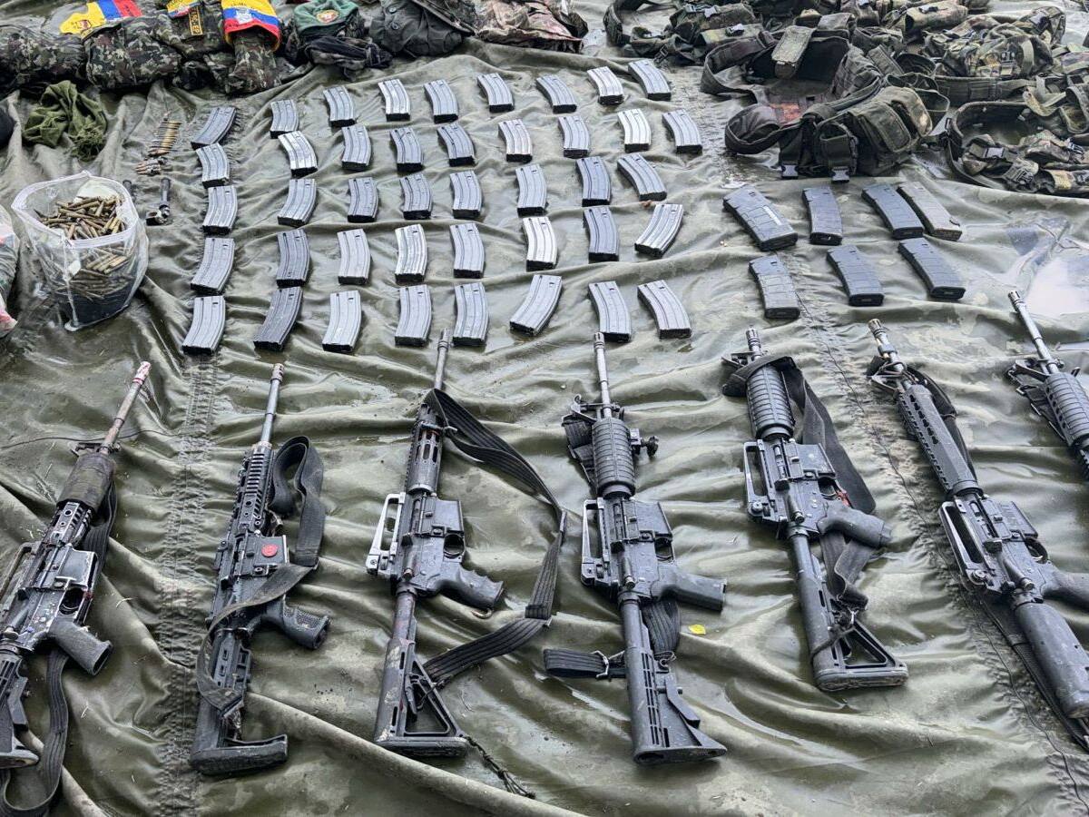 Contraofensiva del Ejército dejó cinco disidentes de las Farc muertos en el sur del Cauca