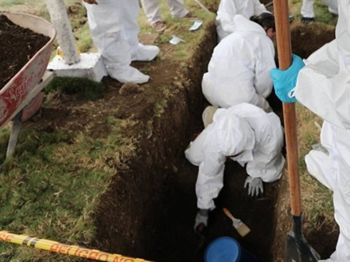 Comienza intervención en cementerio de San Pablo de Borbur con cuerpos no identificados