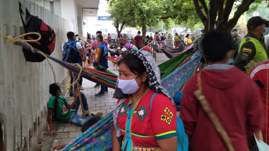 Cerca de 50 familias indígenas denuncian desplazamientos en Córdoba . Foto: cortesía.