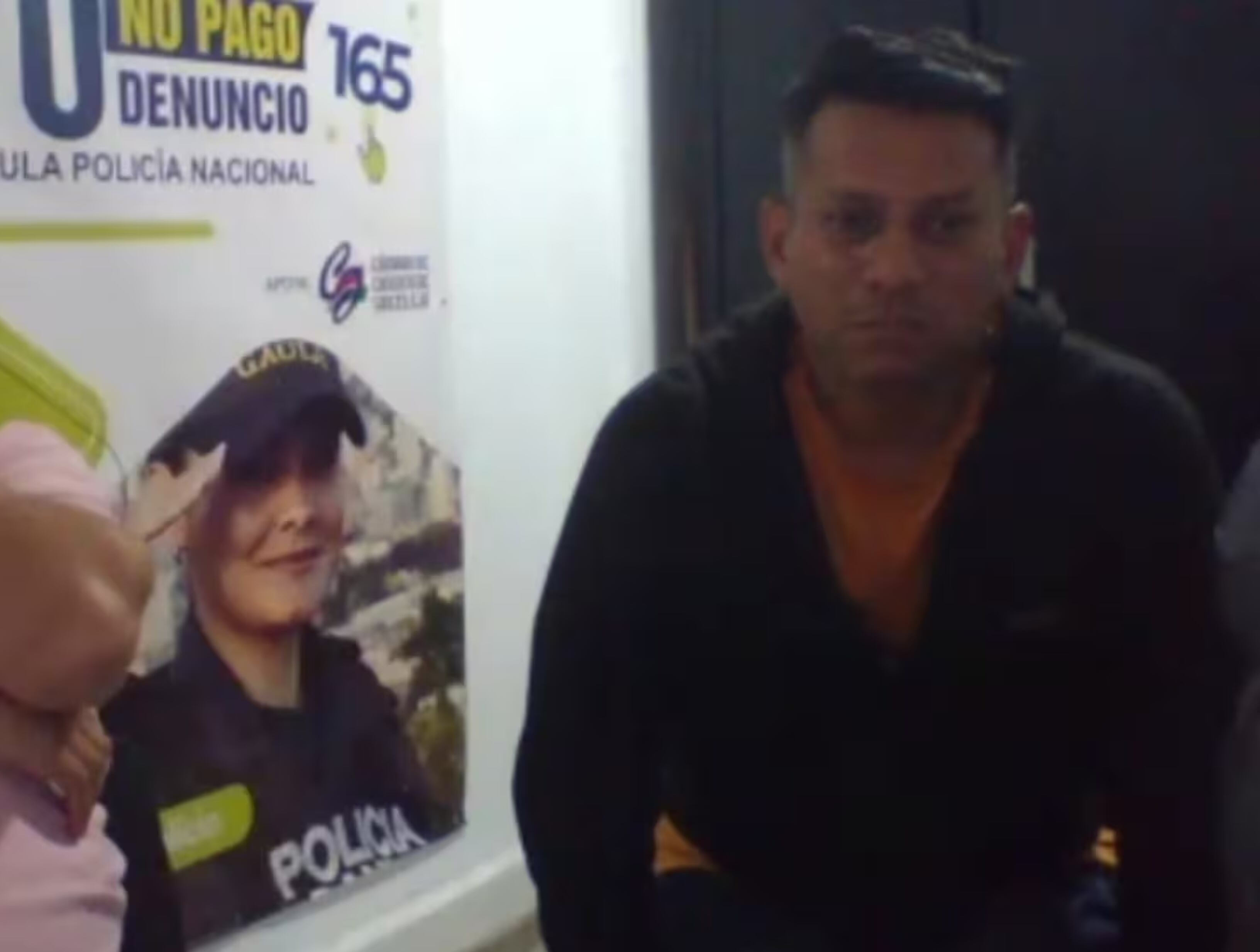 Créditos: Harvey Arellano Cerda, uniformado judicializado por presuntos nexos con el Clan del Golfo | Foto: Fiscalía General de la Nación