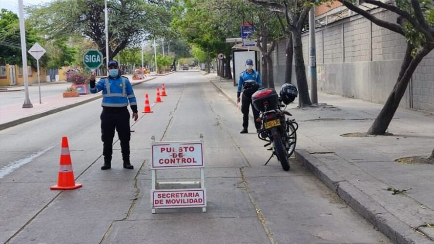 Suspenden el pico y placa en Santa Marta. Foto: Secretaría de Movilidad