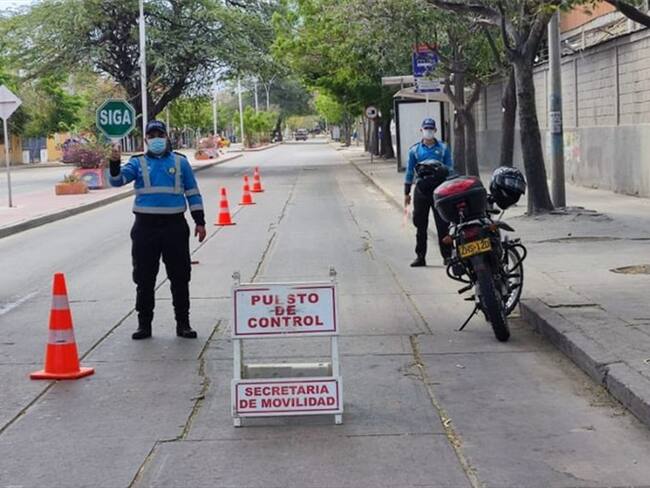 Suspenden el pico y placa en Santa Marta. Foto: Secretaría de Movilidad