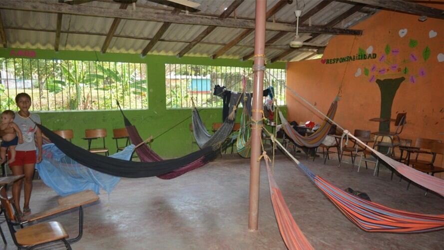 La cifra fue aclarada ante las recientes declaraciones del ministro de Defensa, Guillermo Botero, quien indicó que tenía conocimiento de 200 familias desplazadas en la zona. Foto: Cortesía.