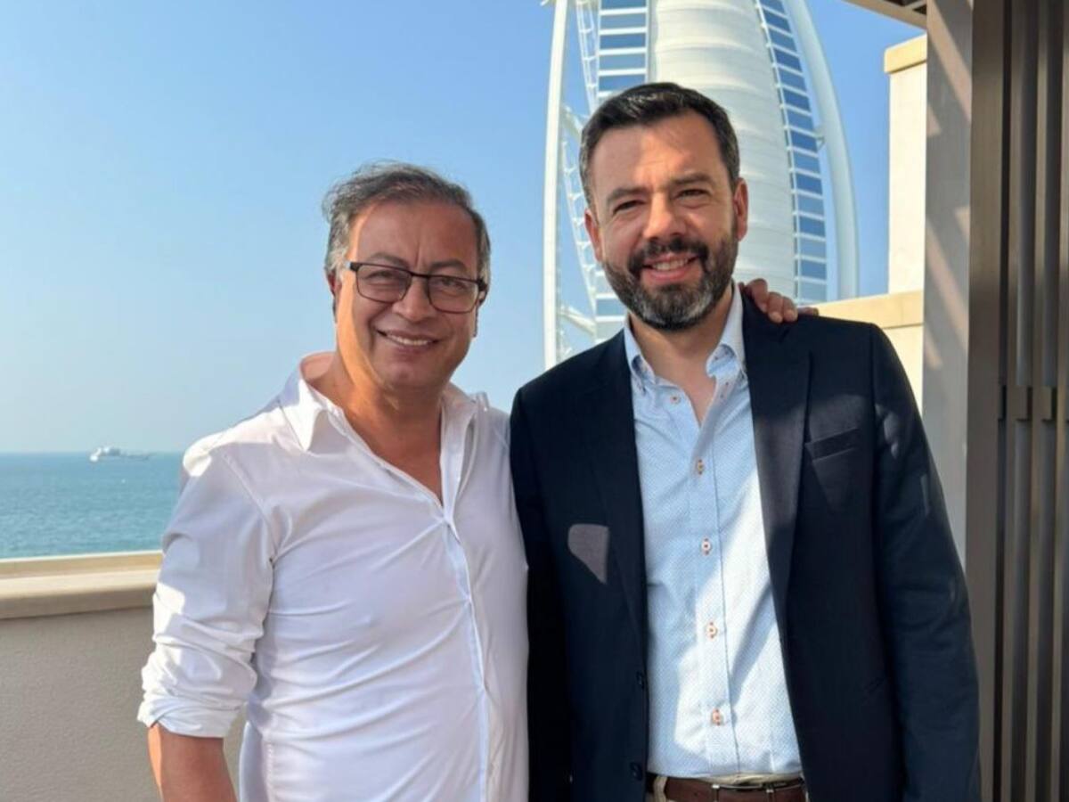 Gustavo Petro y alcalde electo de Bogotá, Carlos Fernando Galán, se reunieron en la COP28