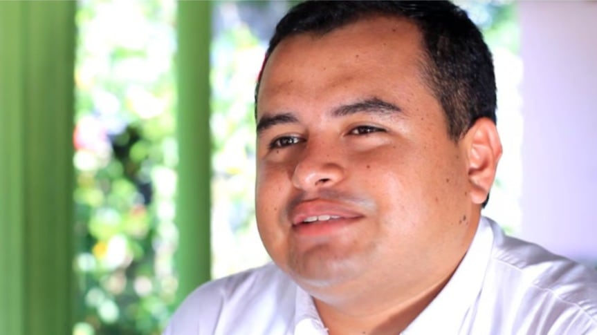 Edwin Santos. Foto: Difundida en la red social X.