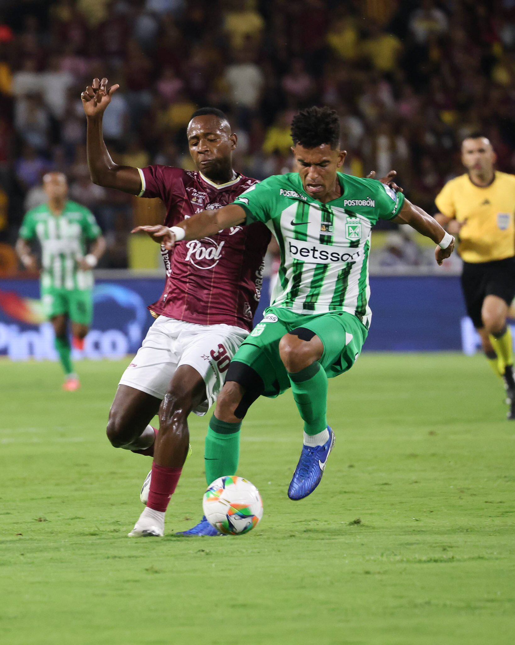 Tolima vs. Nacional. 18 de diciembre de 2024. Foto: Twitter Deportes Tolima.