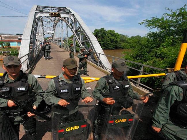 Frontera entre Colombia y Venezuela. Foto: Colprensa