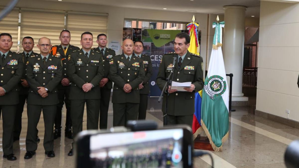 Cambios en la Policía Nacional: así quedan conformadas las direcciones