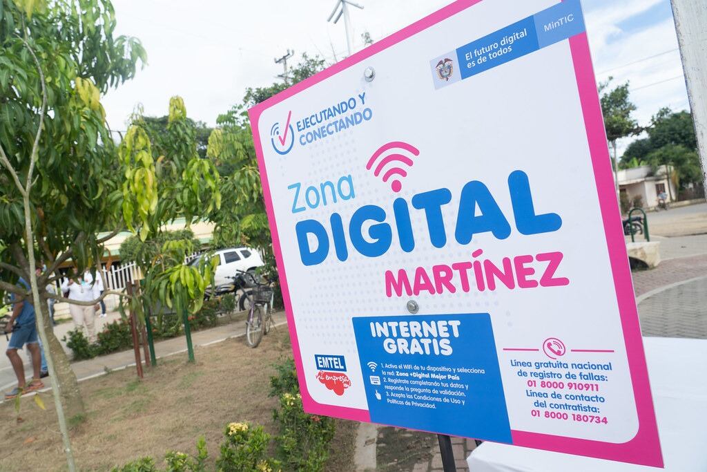 MinTIC superó la cifra de 2 millones de usuarios conectados gratis a Internet. Foto: Cortesía