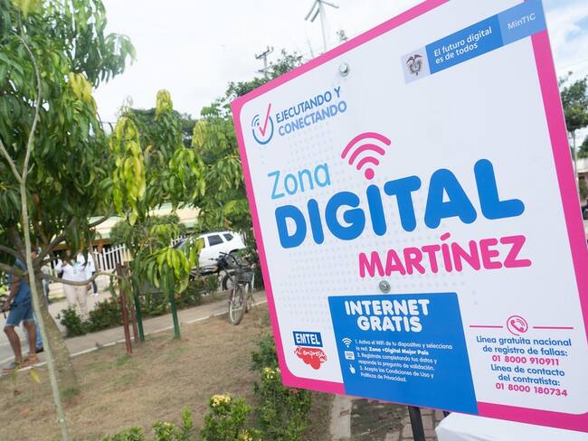 MinTIC superó la cifra de 2 millones de usuarios conectados gratis a Internet. Foto: Cortesía