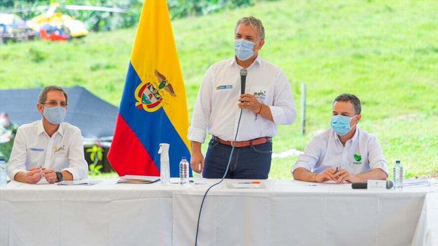 Iván Duque, presidente de Colombia. Foto: Presidencia de la República de Colombia.