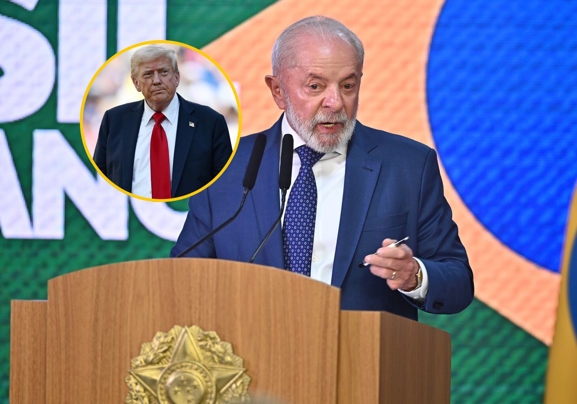 “Voy a defender los intereses de Brasil”: Lula da Silva habló su posible reunión con Donald Trump. Foto: Getty Images.